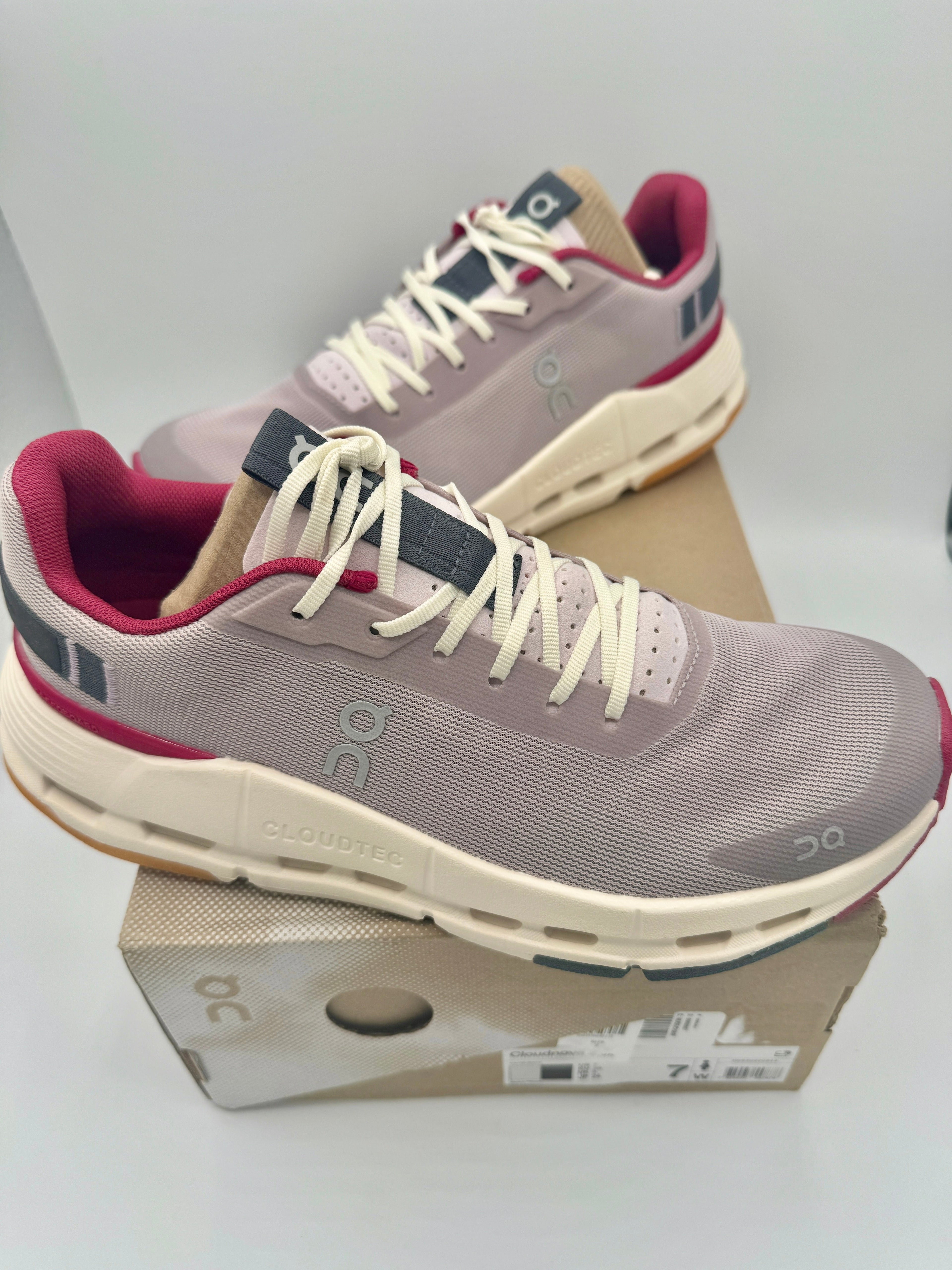 On Cloudnova Form 2 Sneakers Women’s Running Shoes - Fade / Orchid