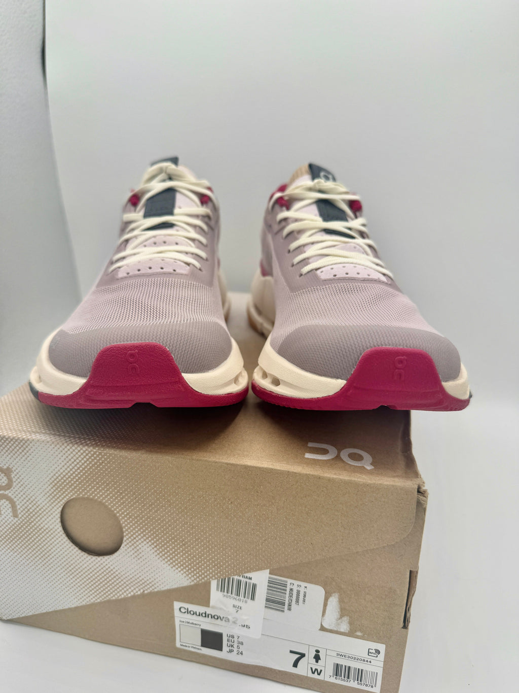 On Cloudnova Form 2 Sneakers Women’s Running Shoes - Fade / Orchid