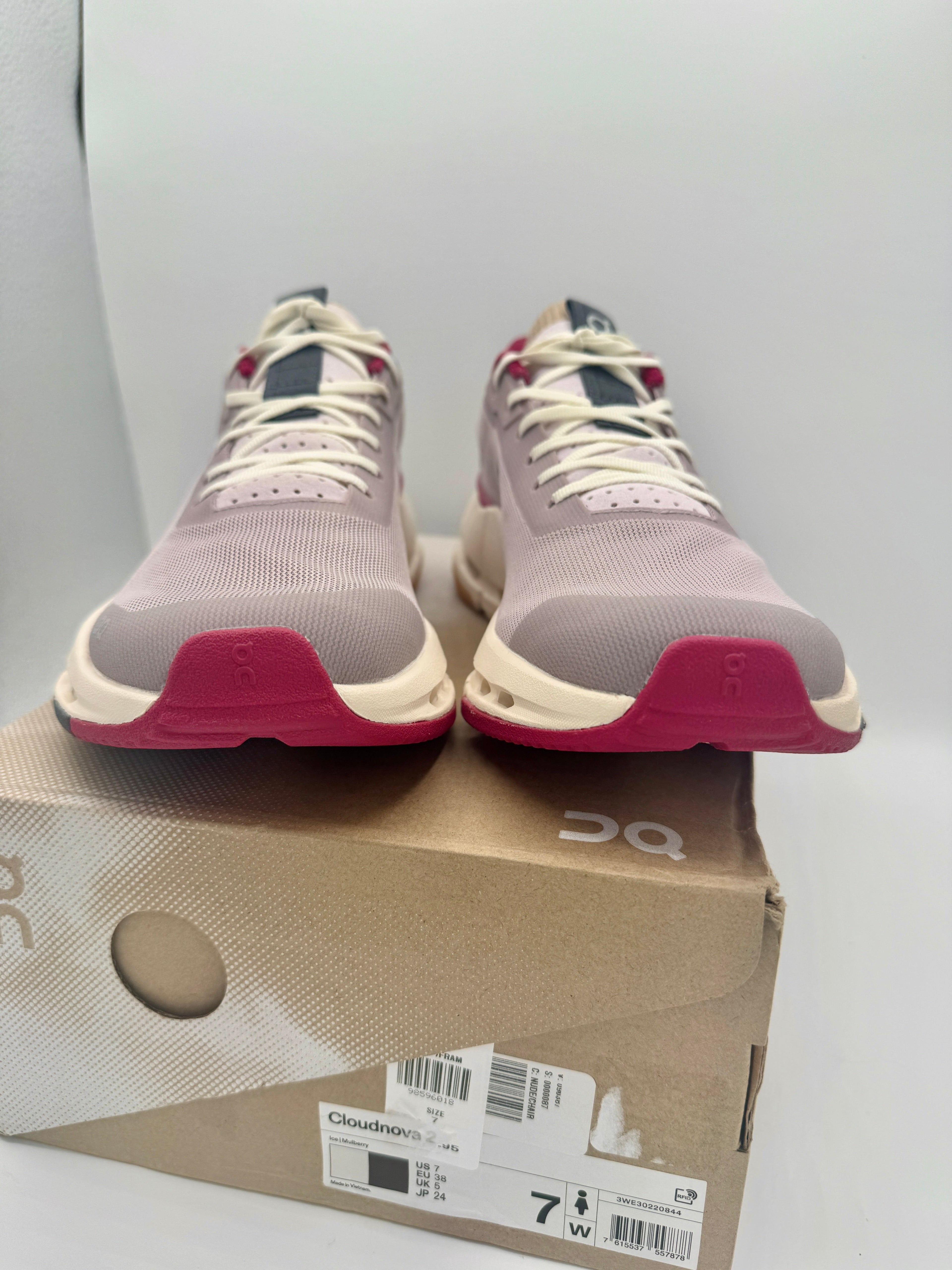 On Cloudnova Form 2 Sneakers Women’s Running Shoes - Fade / Orchid