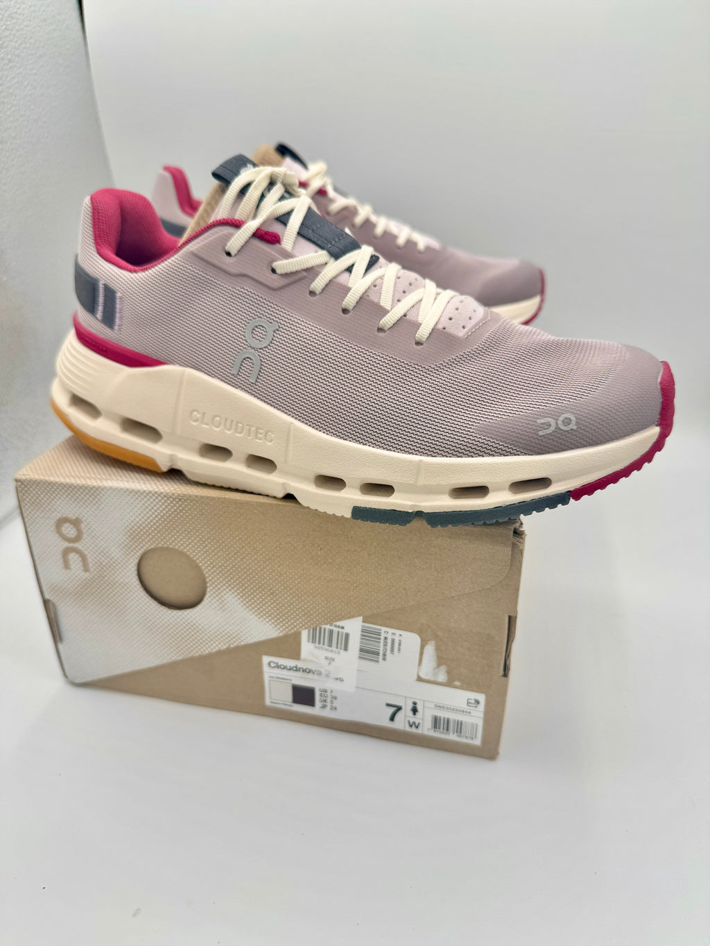 On Cloudnova Form 2 Sneakers Women’s Running Shoes - Fade / Orchid