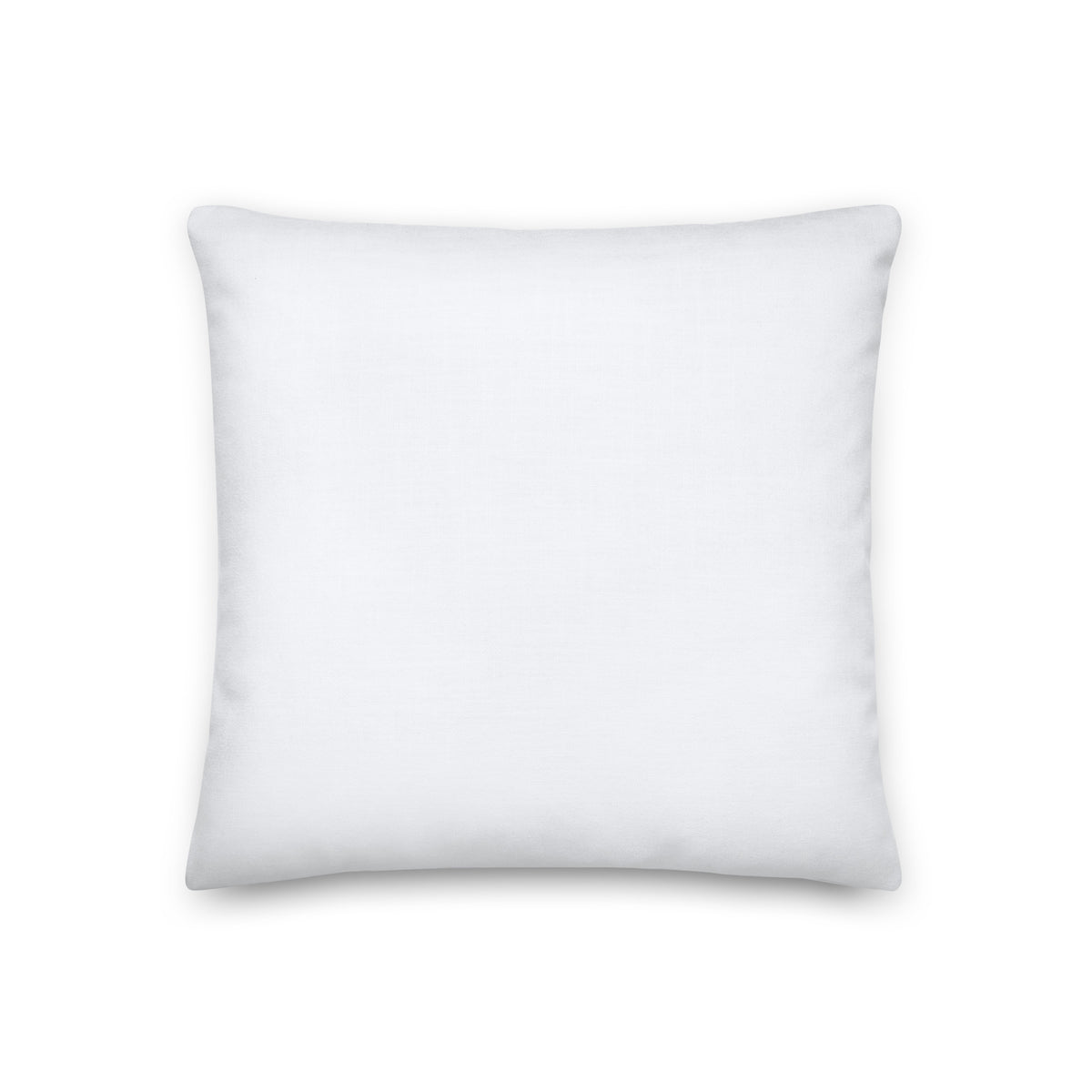 All-over print God So Loved the World throw pillow featuring Proverbs 3:5, 18x18 inch premium pillow by Tristan's Outlet.