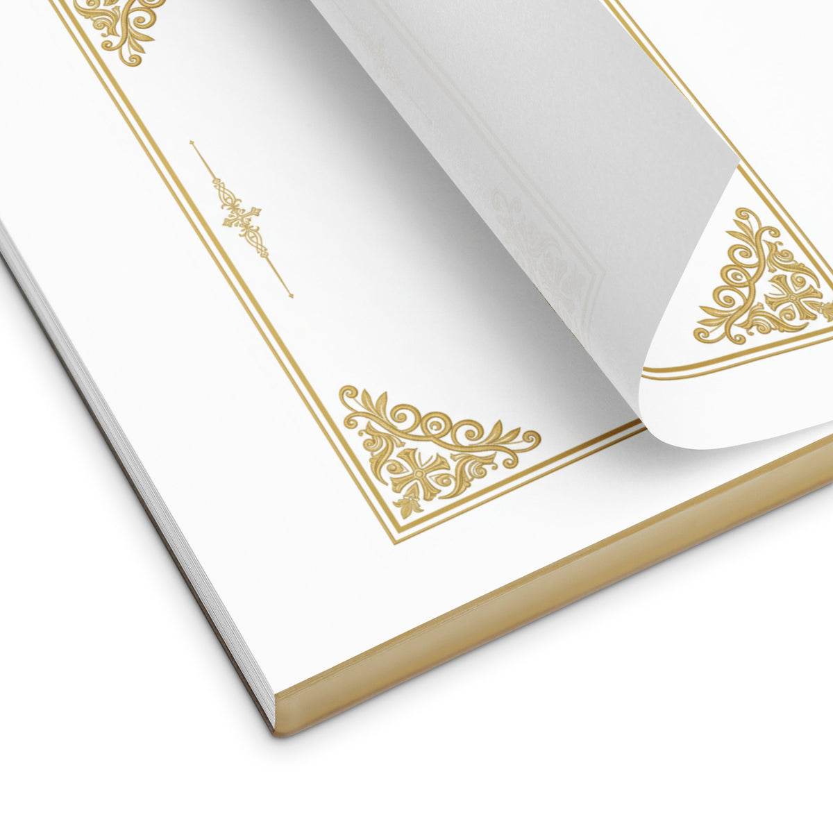 White Psalm 107:1 notepad by Tristan's Outlet with "Give Thanks to the Lord" printed on the cover, 5.5x6 inches in size.