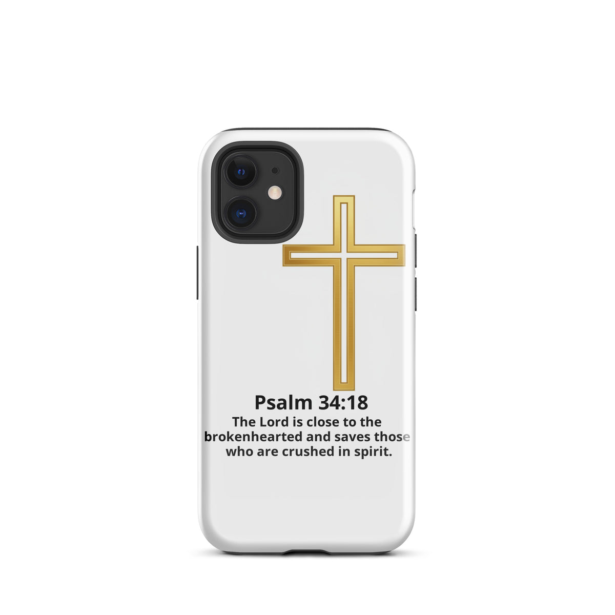 Glossy graphic print tough iPhone 12 Mini case by Tristan's Outlet, featuring vibrant design on durable phone protection.