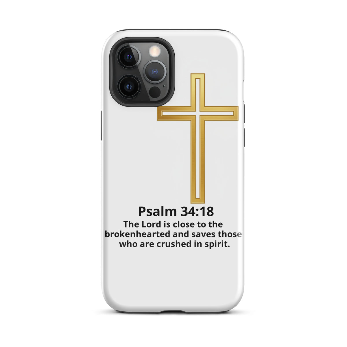 Glossy graphic print tough iPhone 12 Pro Max case by Tristan's Outlet, featuring a vibrant design on durable phone protection.