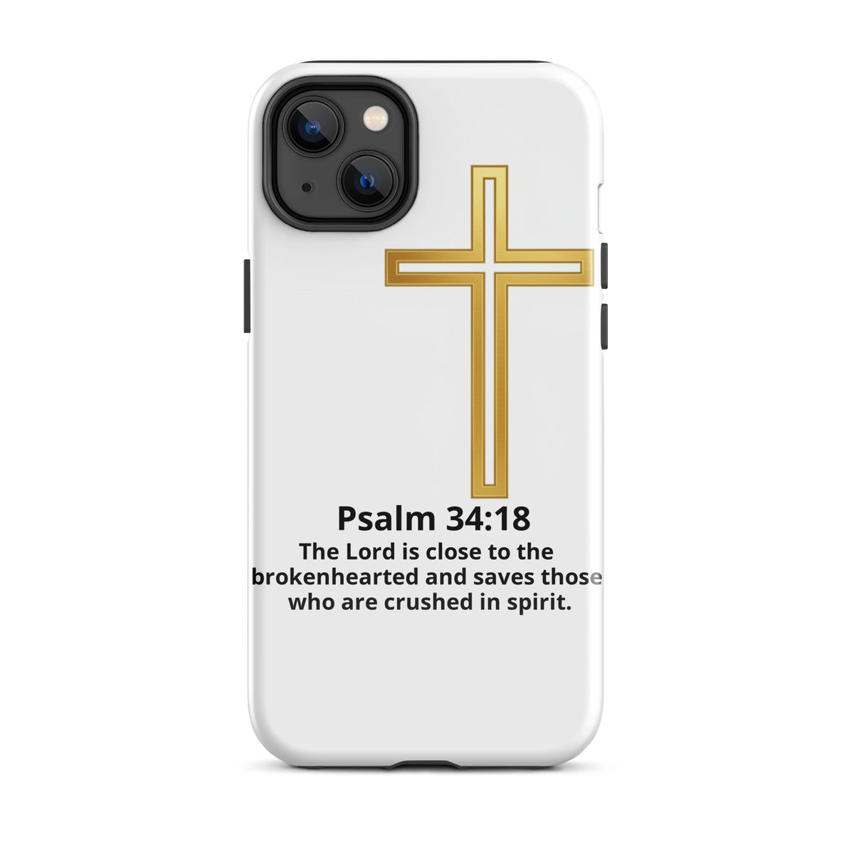 Glossy graphic print tough iPhone case for iPhone 14 Plus by Tristan's Outlet, featuring vibrant design and durable protection.