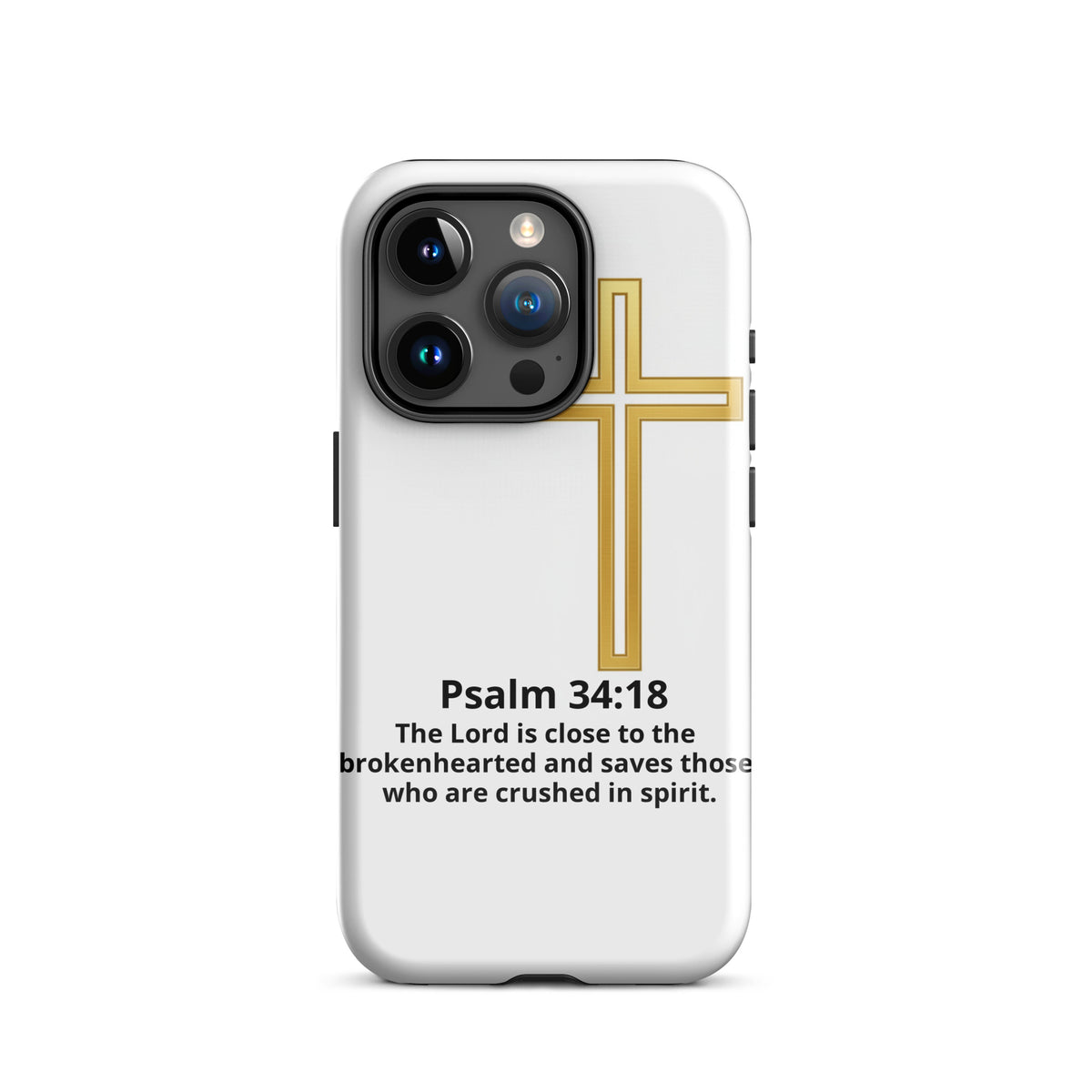 Glossy graphic print tough iPhone case for iPhone 15 Pro from Tristan's Outlet, designed to protect and style your phone.