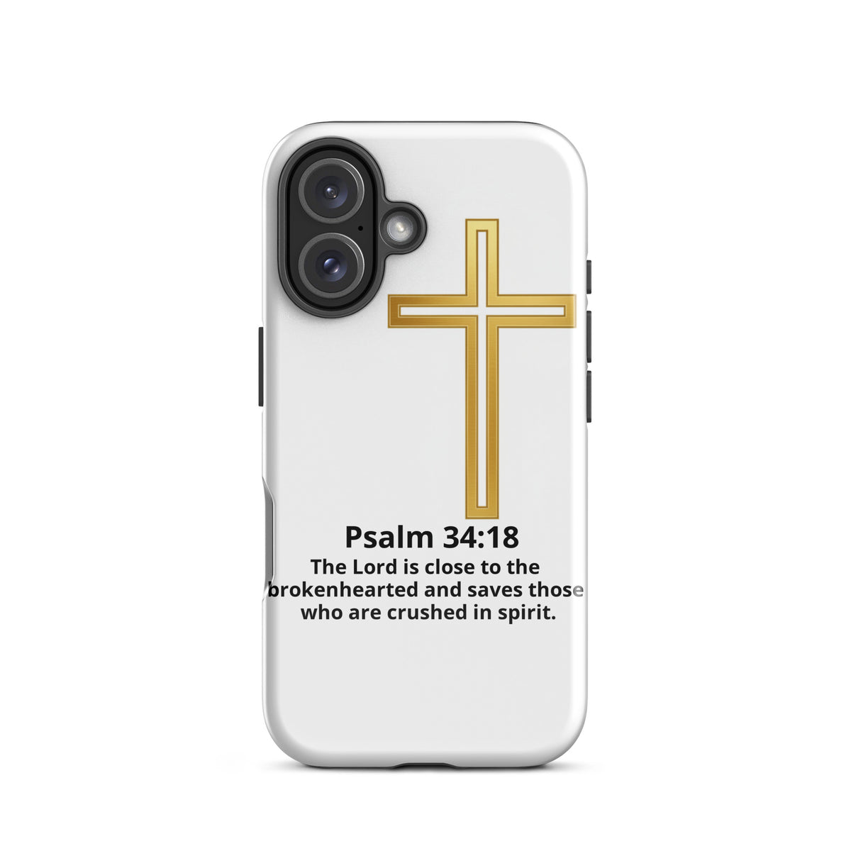 Glossy graphic print tough iPhone case for iPhone 16, designed by Tristan's Outlet, offering durable protection and vibrant style.