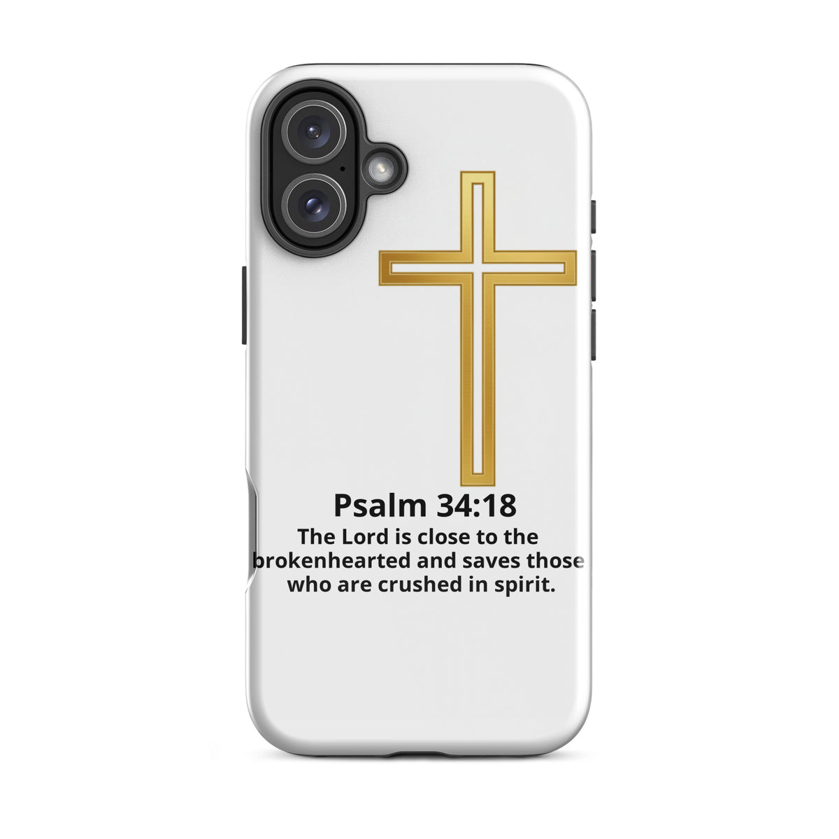 Glossy graphic print tough iPhone case for iPhone 16 Plus, featuring vibrant design and durable protective material by Tristan's Outlet.