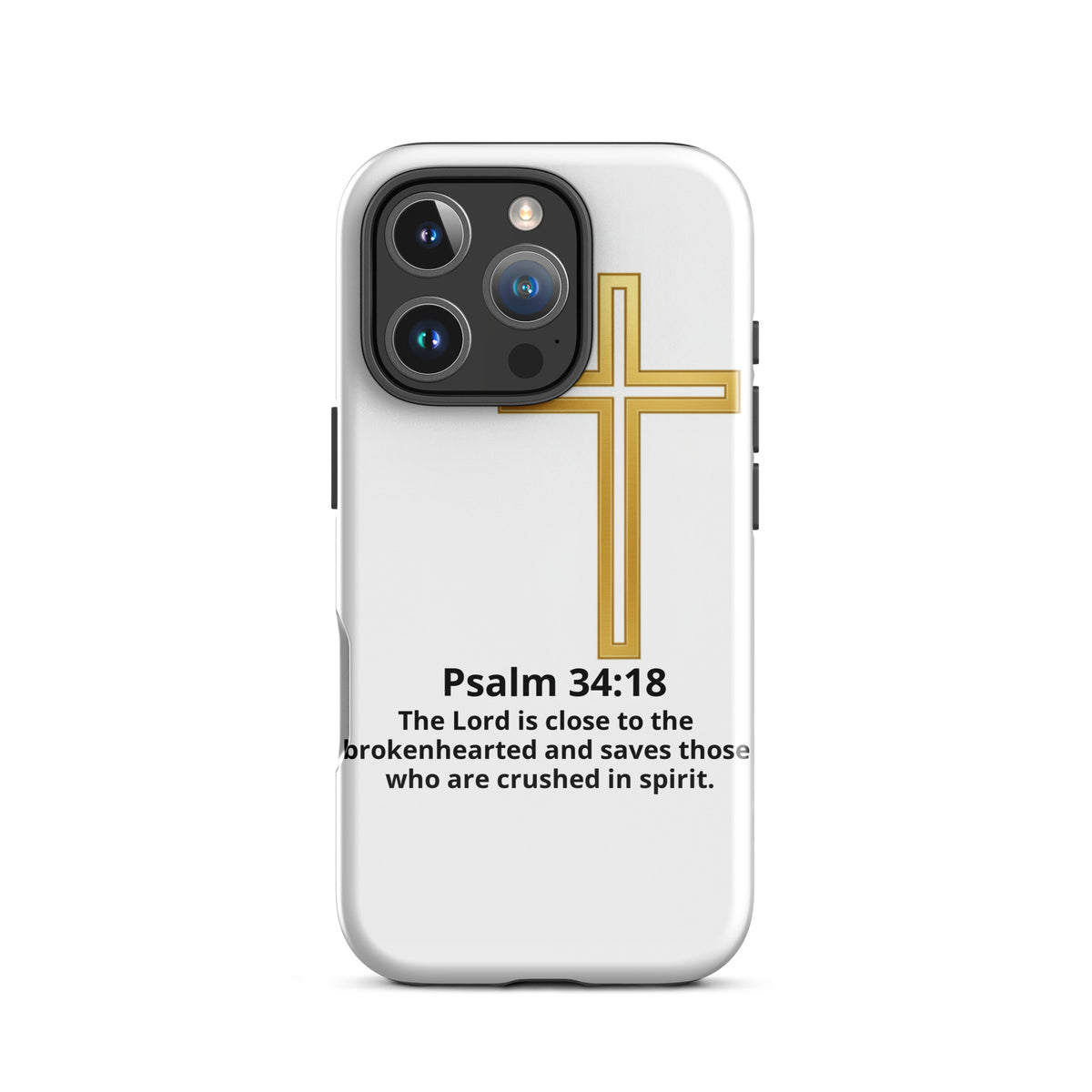 Glossy graphic print tough iPhone case for iPhone 16 Pro, designed by Tristan's Outlet, showcasing vibrant artwork and protective features.