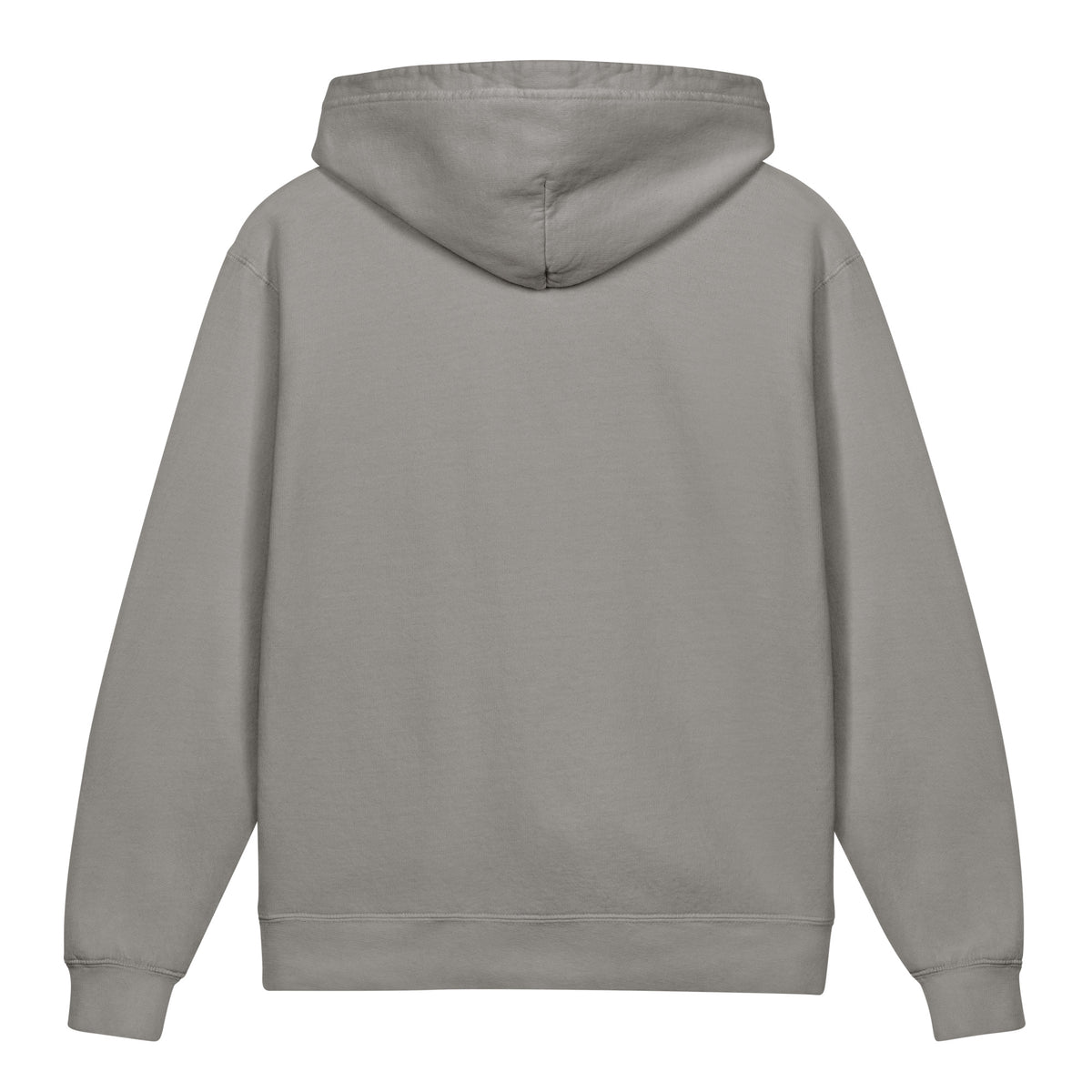 Kids' grey Tristan's Outlet Signature Hoodie, lightweight garment-dyed hoodie with a hood, front pocket, and soft fabric.